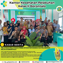 Pelatihan / Workshop Pelayanan Prima di KKP Kelas II Gorontalo